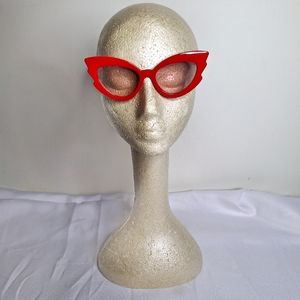 NWT "The Seeing Red" art deco glasses.